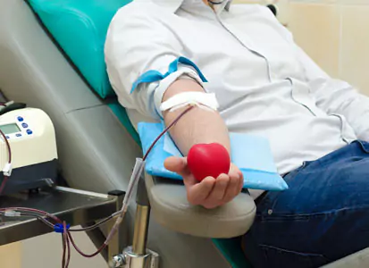 An Image Shows that Transfusion Services are available in Sri Narayani Hospital Vellore